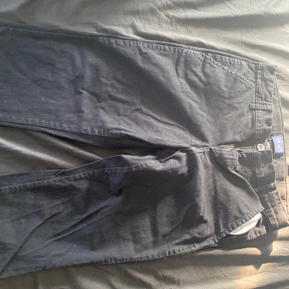 Black kids pants